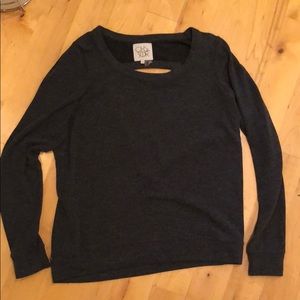 Chaser Brand super cozy sweatshirt w  back cut out